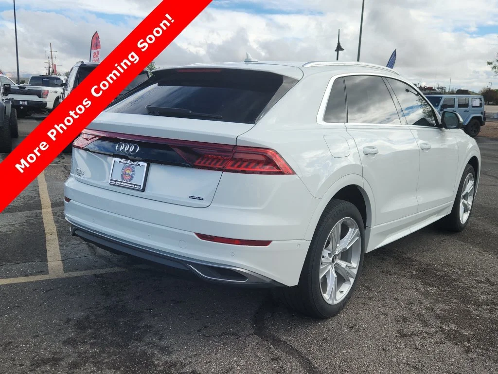 Used 2022 White Audi 55 Premium Plus image 3