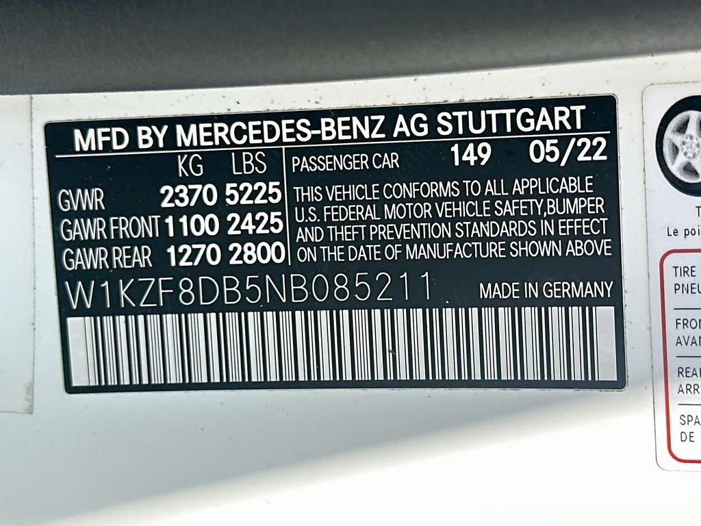 Certified Used 2022 Polar White Mercedes-Benz E 350 image 33