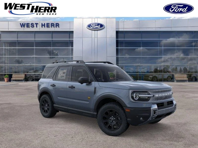 New 2026 Azure Gray Metallic Tri-Coat Ford Badlands® image 1