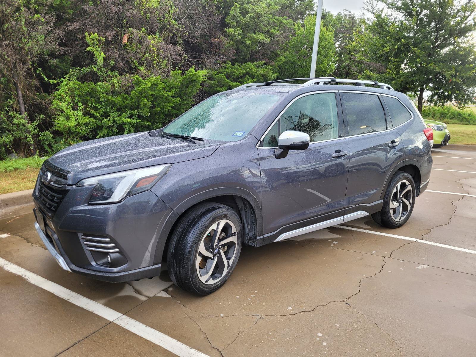 Used 2024 Magnetite Gray Metallic Subaru Touring image 1
