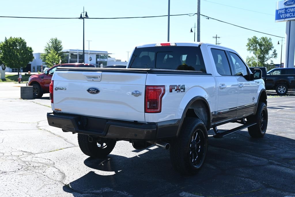 Used 2017 White Ford King Ranch image 9