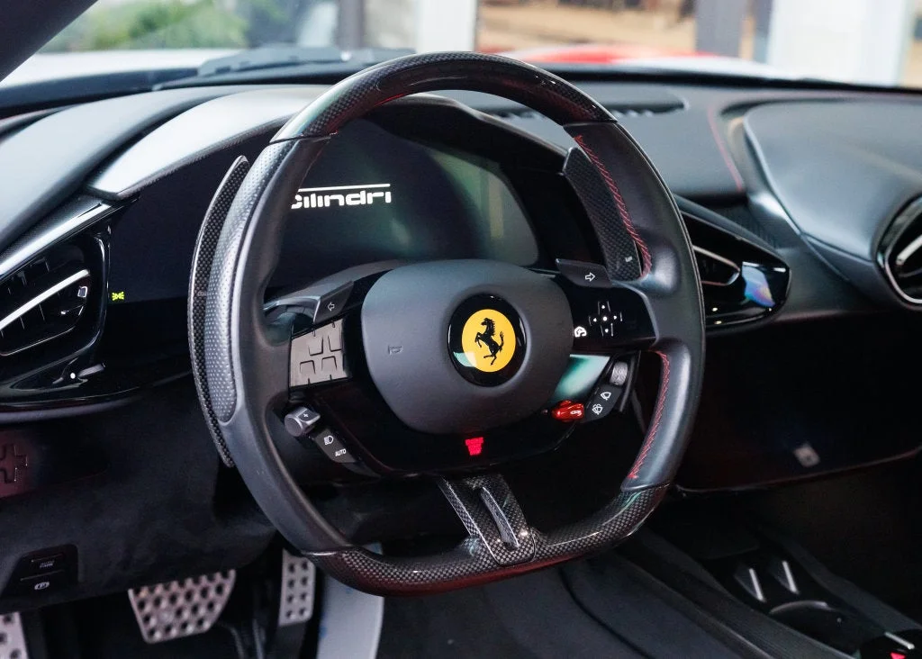 Certified Used 2025 Bianco Artico Ferrari Base image 13
