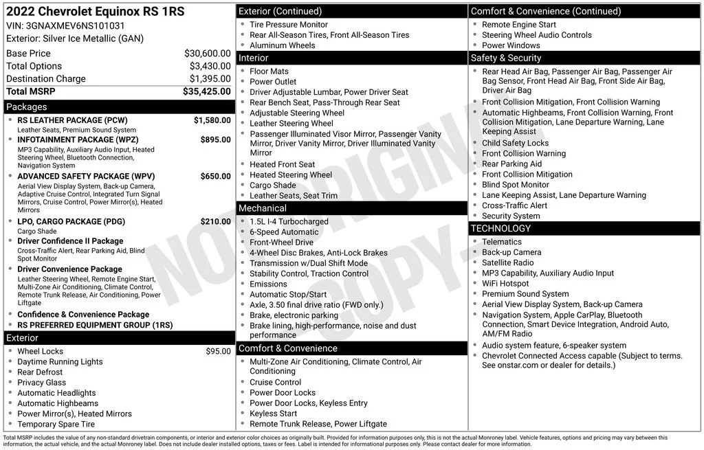 Used 2022 Silver Chevrolet RS image 6