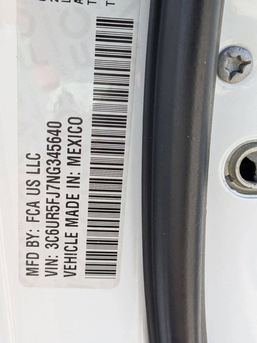 Used 2022 Bright White Clearcoat Ram Laramie image 15