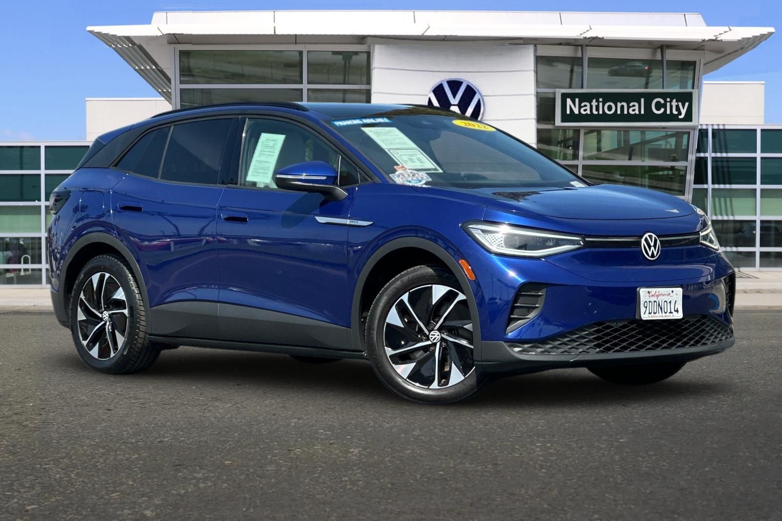 Used 2022 Volkswagen ID.4 PRO S with VIN WVGTMPE22NP071974 for sale in National City, CA