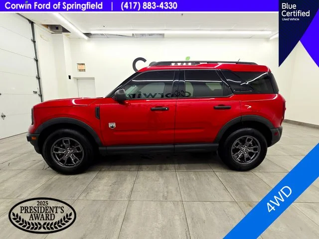 Used 2021 Red Metallic Ford Big Bend image 2