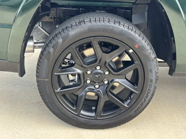 New 2027 Serrano-Green Metallic Exterior Paint RAM Laramie image 24