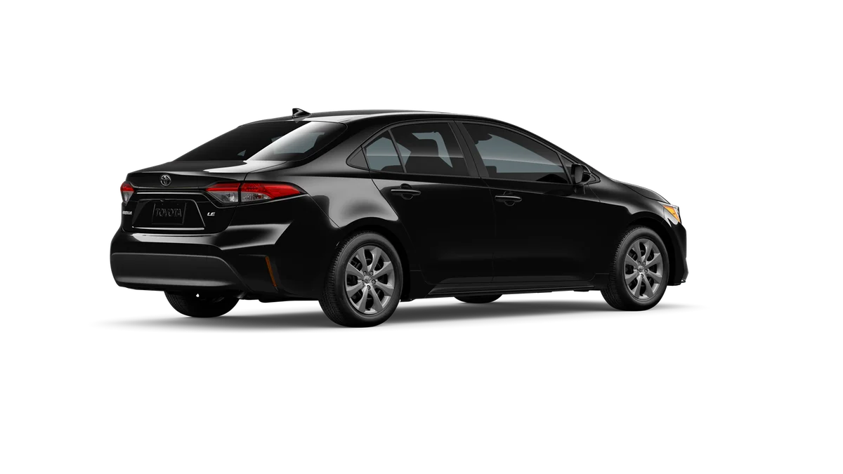 New 2026 Midnight Black Metallic Toyota LE image 10