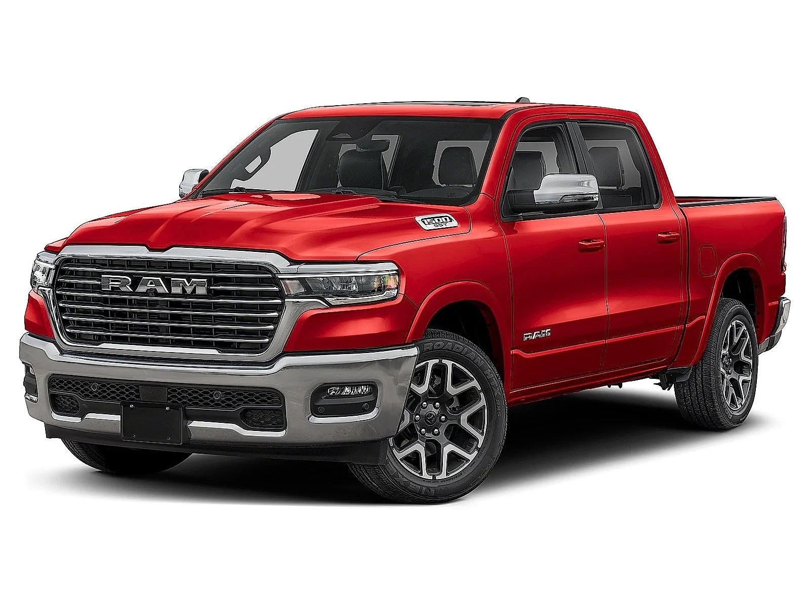 New 2026 Molten Red Pearlcoat Ram LARAMIE CREW CAB 4X4 5