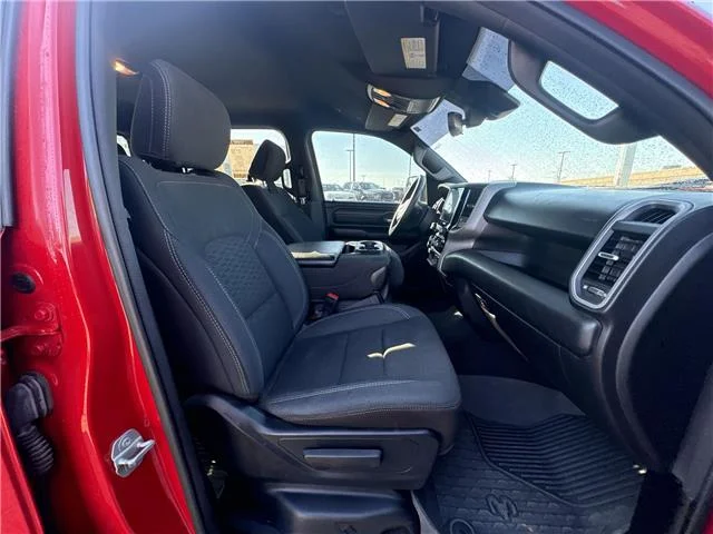 Used 2025 Flame Red Clearcoat RAM Tradesman 4x4 Crew Cab 153.5 in. WB image 26
