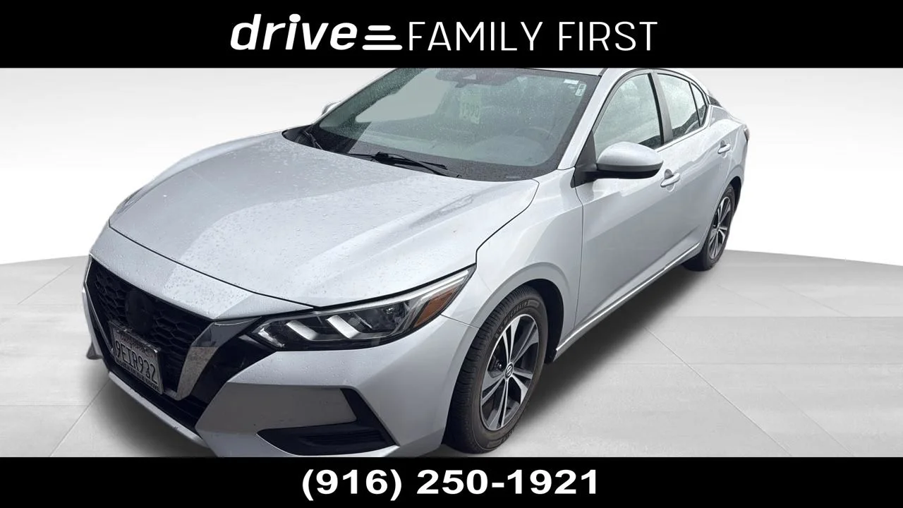Used 2022 Brilliant Silver Metallic Nissan SV image 1