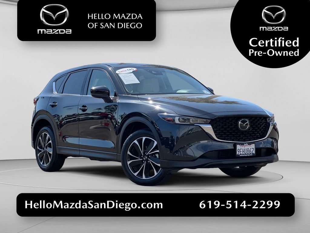 Certified Used 2023 Jet Black Mazda 2.5 S Premium Package image 1