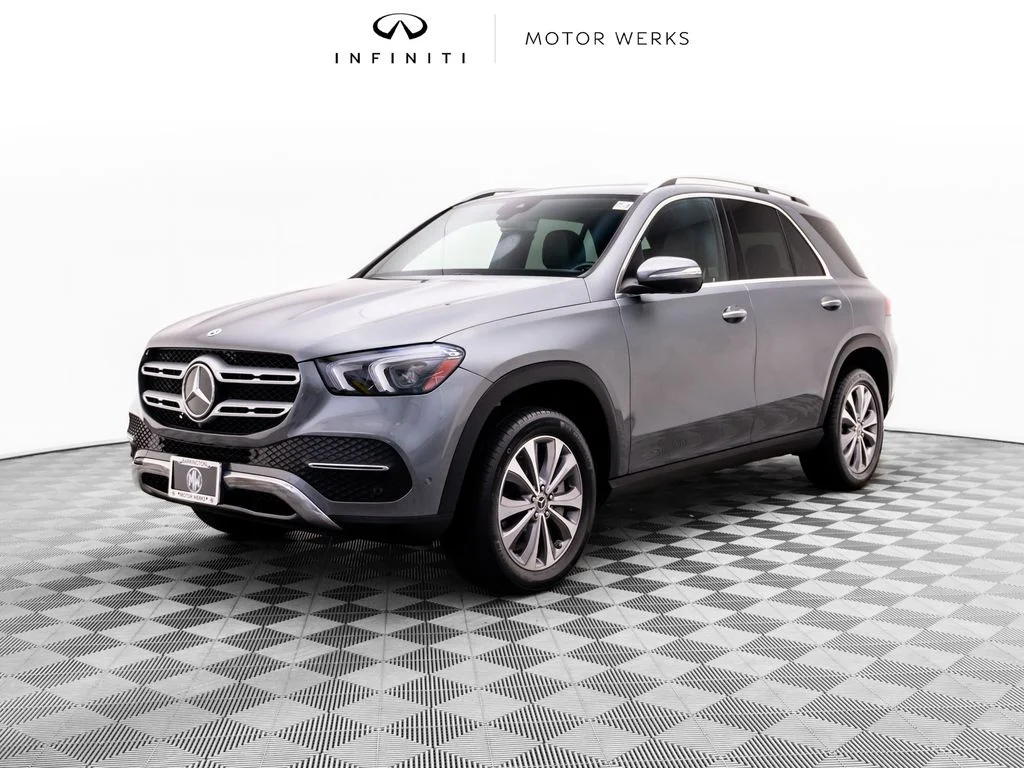 Used 2022 Gray Mercedes-Benz GLE 350 image 1