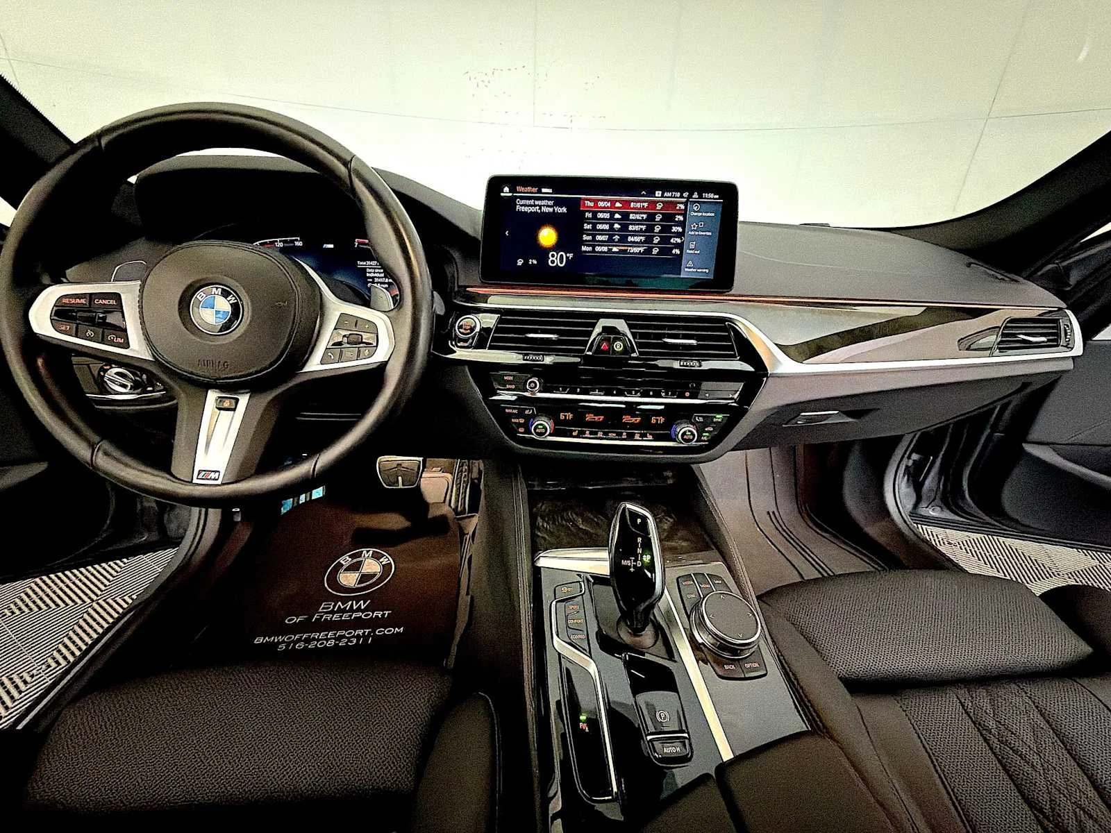 Certified Used 2023 Skyscraper Grey Metallic BMW 530i xDrive image 17