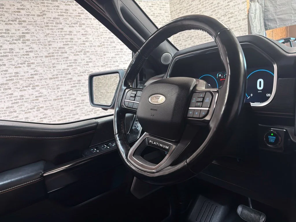 Used 2023 Antimatter Blue Metallic Ford Platinum image 23