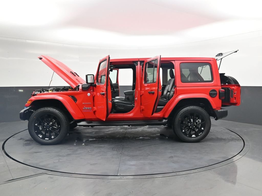 Used 2024 Red Jeep Sahara 4xe image 52