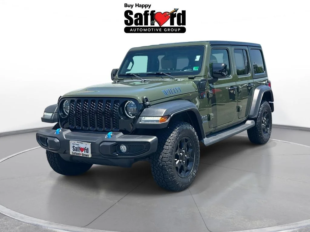 Used 2023 Green Jeep Willys 4xe image 1