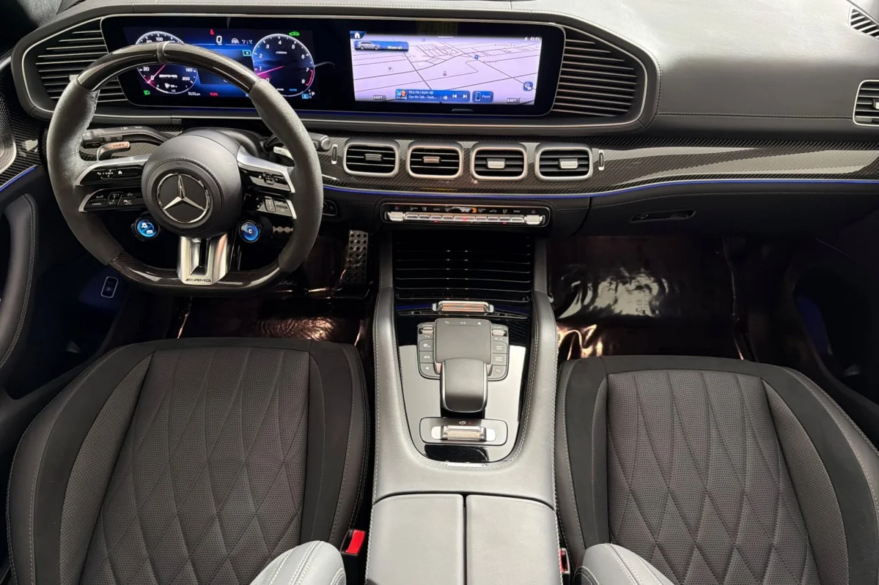 Certified Used 2024 Obsidian Black Metallic Mercedes-Benz AMG® GLS 63 image 12