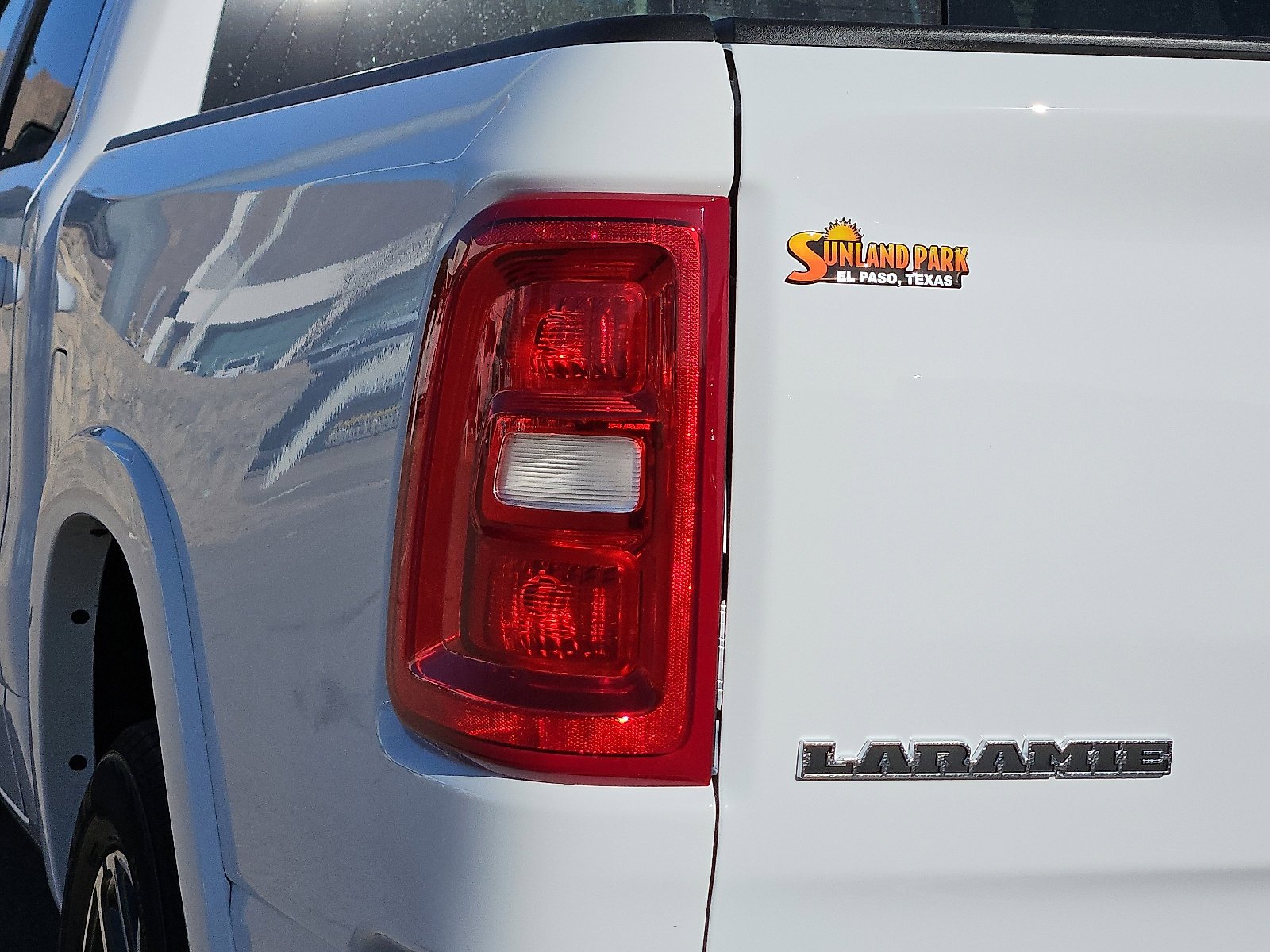 New 2026 Bright White Clear-Coat Exterior Paint RAM Laramie image 29