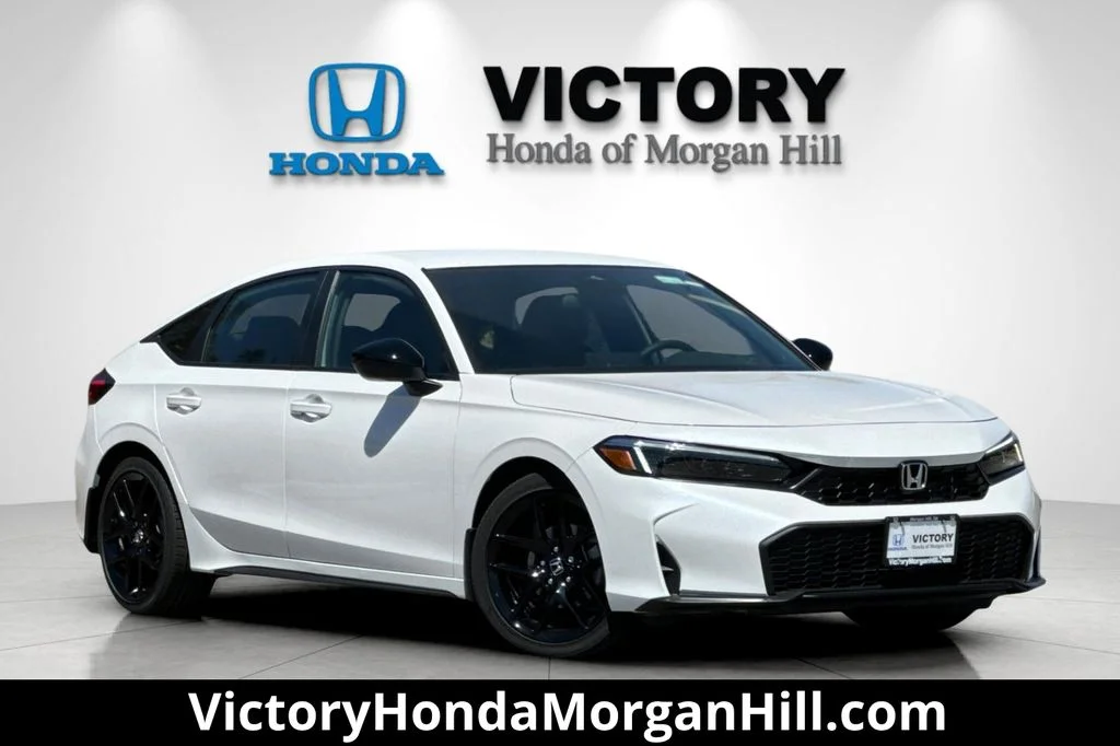 New 2026 Platinum White Pearl Honda Sport image 1