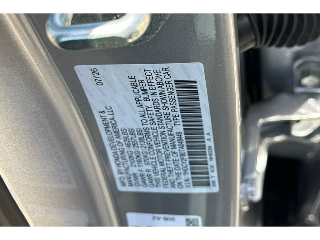 New 2026 Solar Silver Metallic Honda Touring image 34
