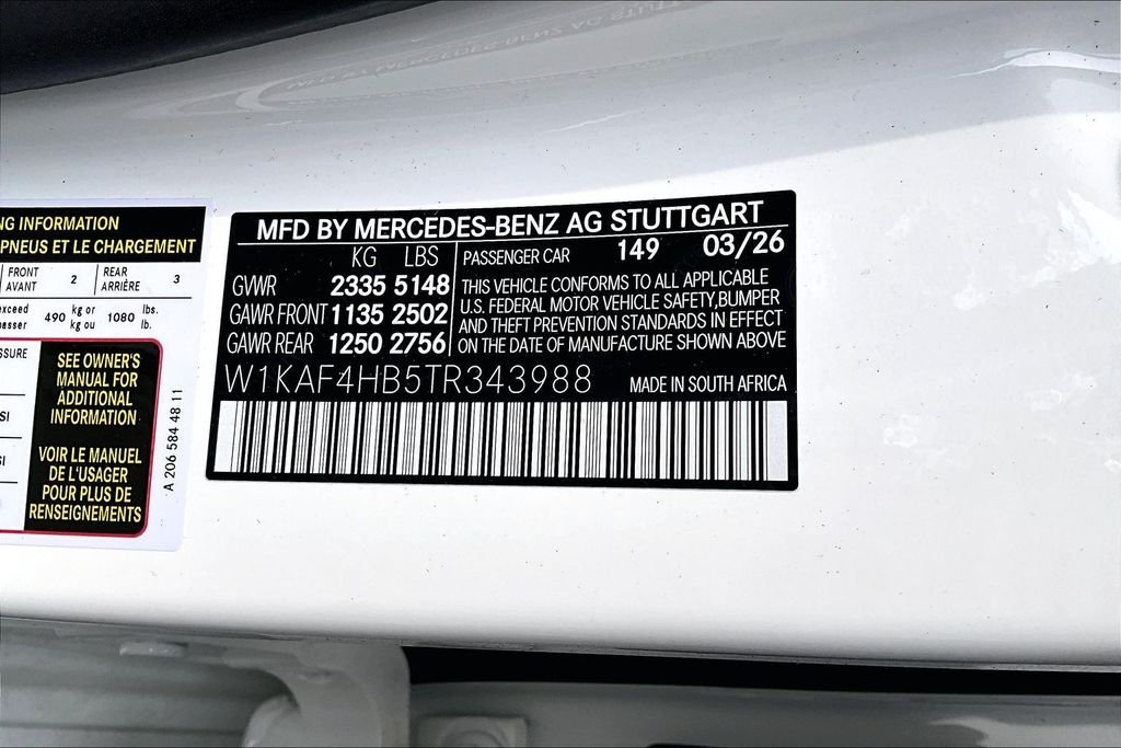New 2026 Polar White Mercedes-Benz C 300 image 14
