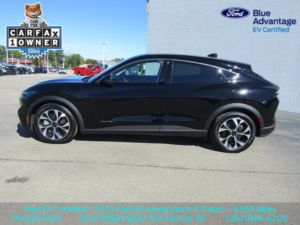 Used 2024 Ford Mustang Mach-E Select AWD with VIN 3FMTK1SU6RMA02449 for sale in Racine, WI