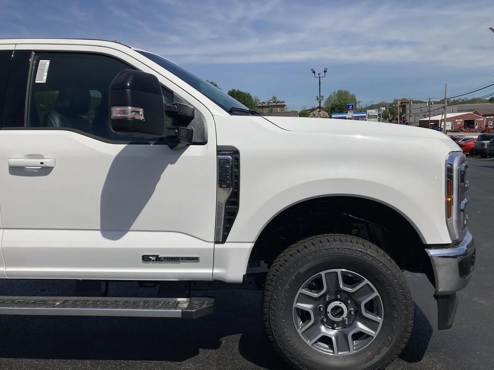 New 2026 Star White Metallic Tri-Coat Ford F-350® Lariat® image 7