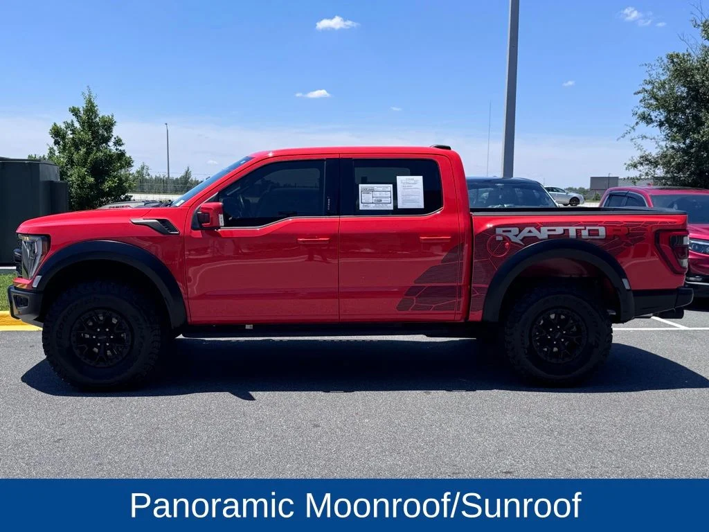 Certified Used 2023 Orange Metallic Ford Raptor image 3