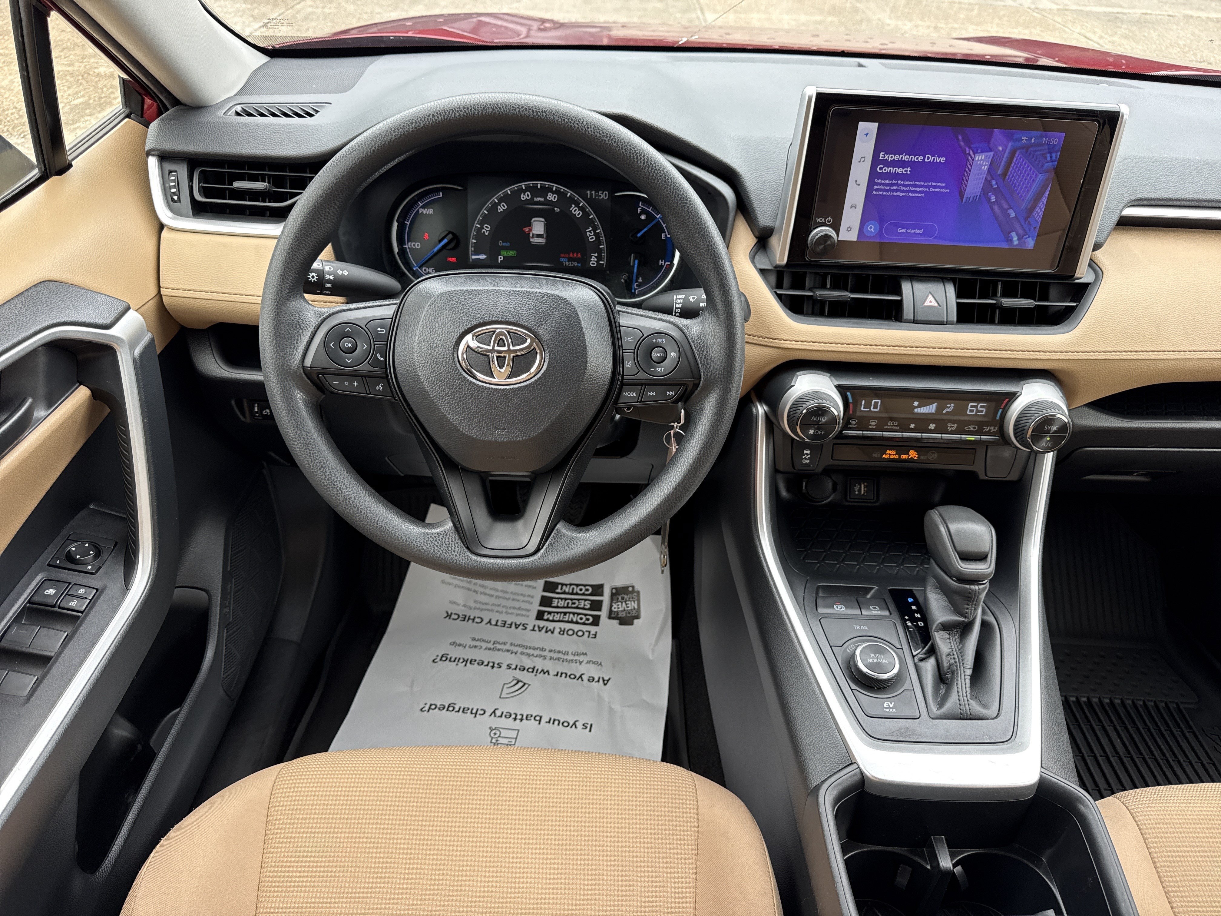 Certified Used 2025 Ruby Flare Pearl Toyota Hybrid LE image 15