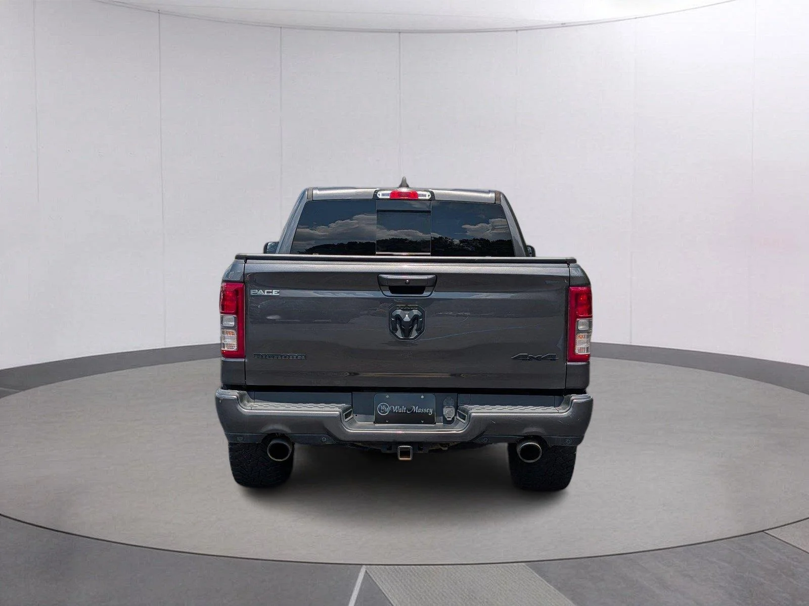 Used 2021 Granite Crystal Metallic Clearcoat Ram Big Horn image 4