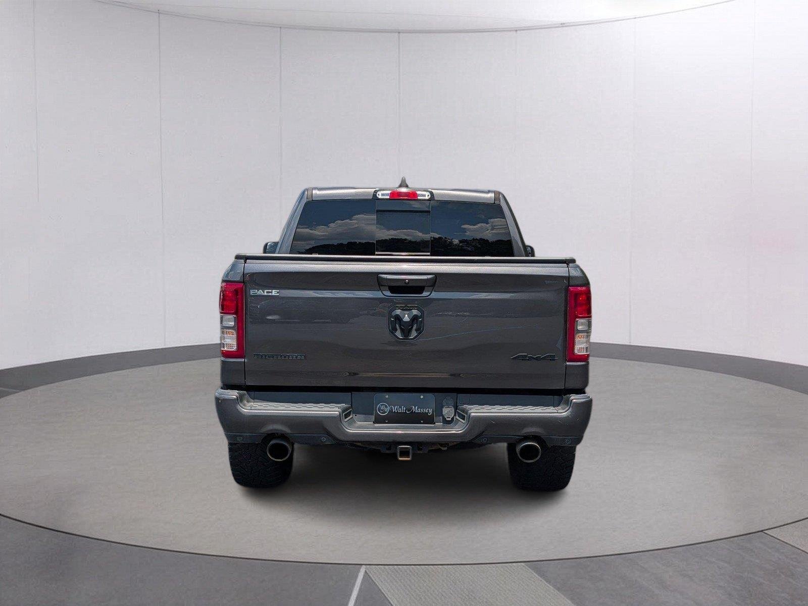 Used 2021 Granite Crystal Metallic Clearcoat Ram Big Horn image 4