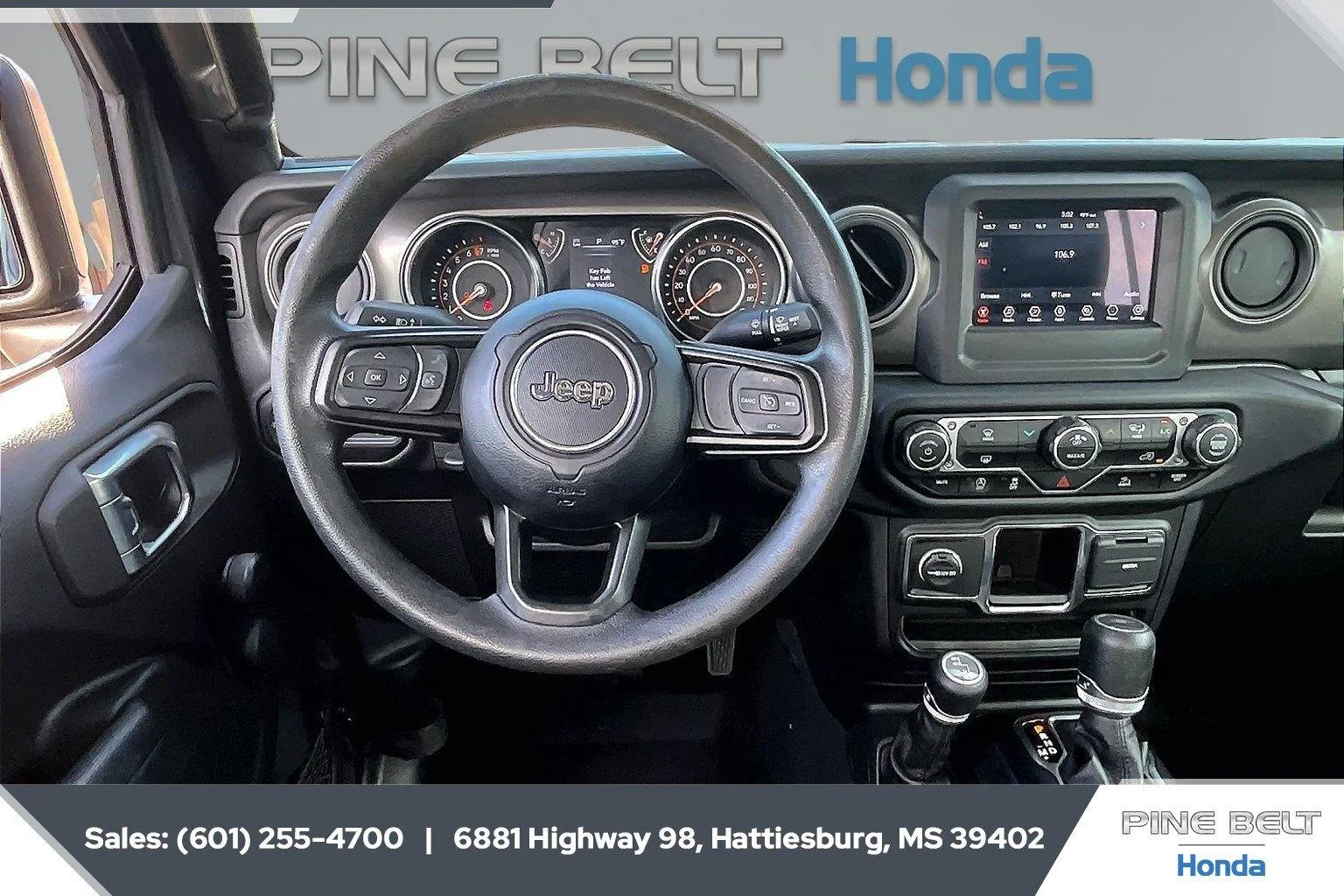 Used 2023 Granite Crystal Metallic Clearcoat Jeep Sport image 5