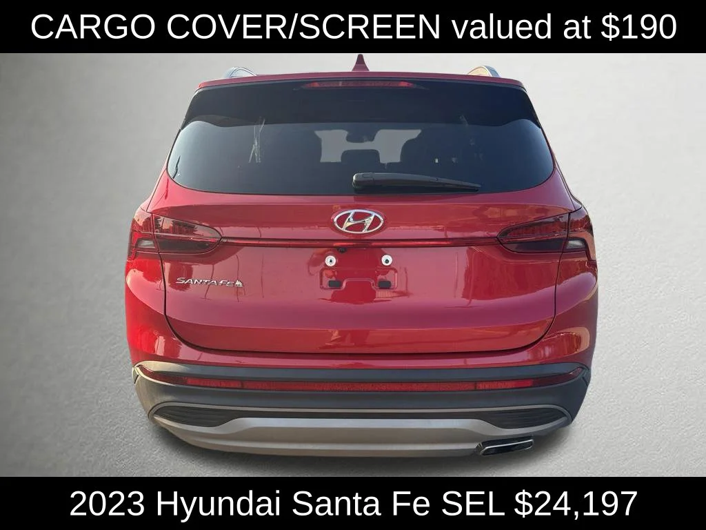 Used 2023 Red Hyundai SEL image 4