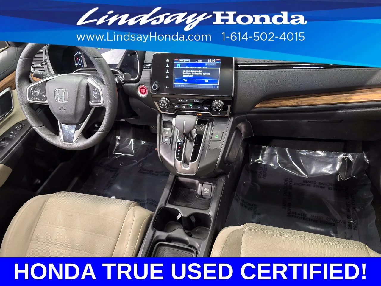 Certified Used 2019 Sandstorm Metallic Honda EX image 12