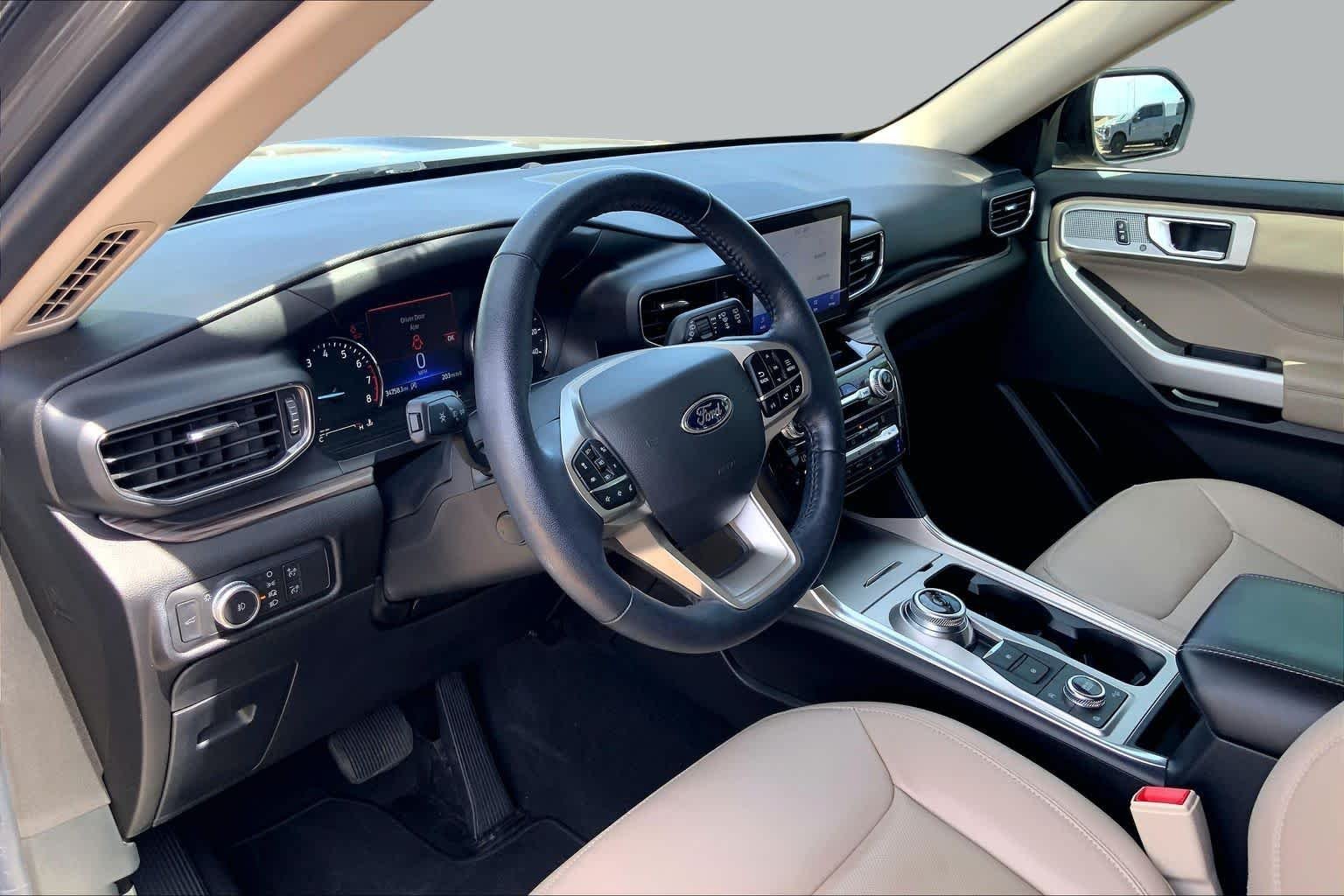Used 2021 Carbonized Gray Metallic Ford Limited image 18