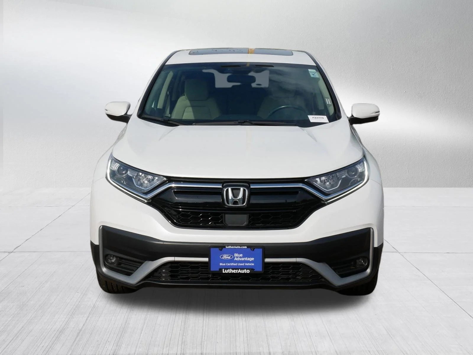 Certified Used 2022 Platinum White Pearl Honda EX image 2