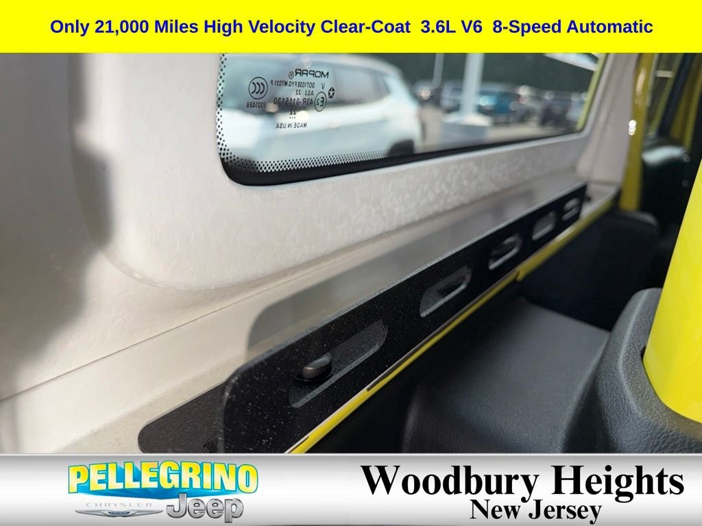 Certified Used 2022 Yellow Jeep Unlimited High Tide image 25