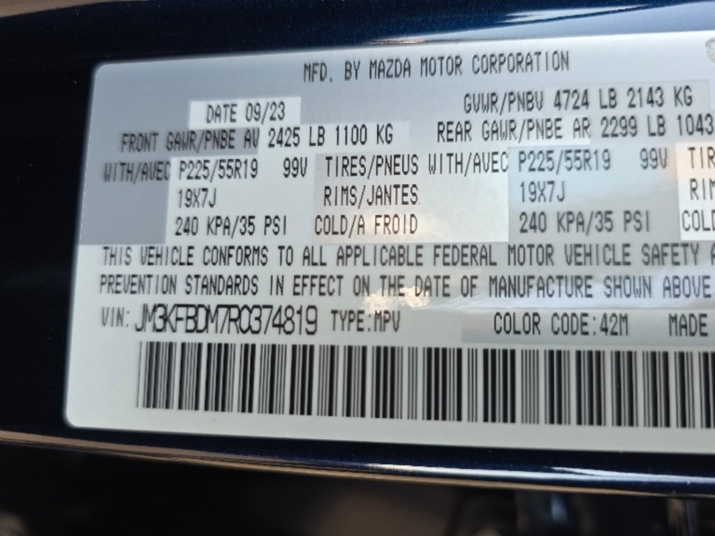 Certified Used 2024 Deep Crystal Blue Mica Mazda 2.5 S Premium Package image 36