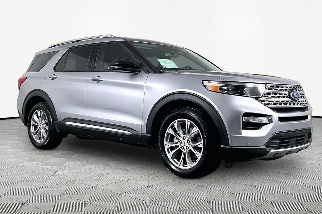 Certified Used 2023 Silver Ford Limited image 3
