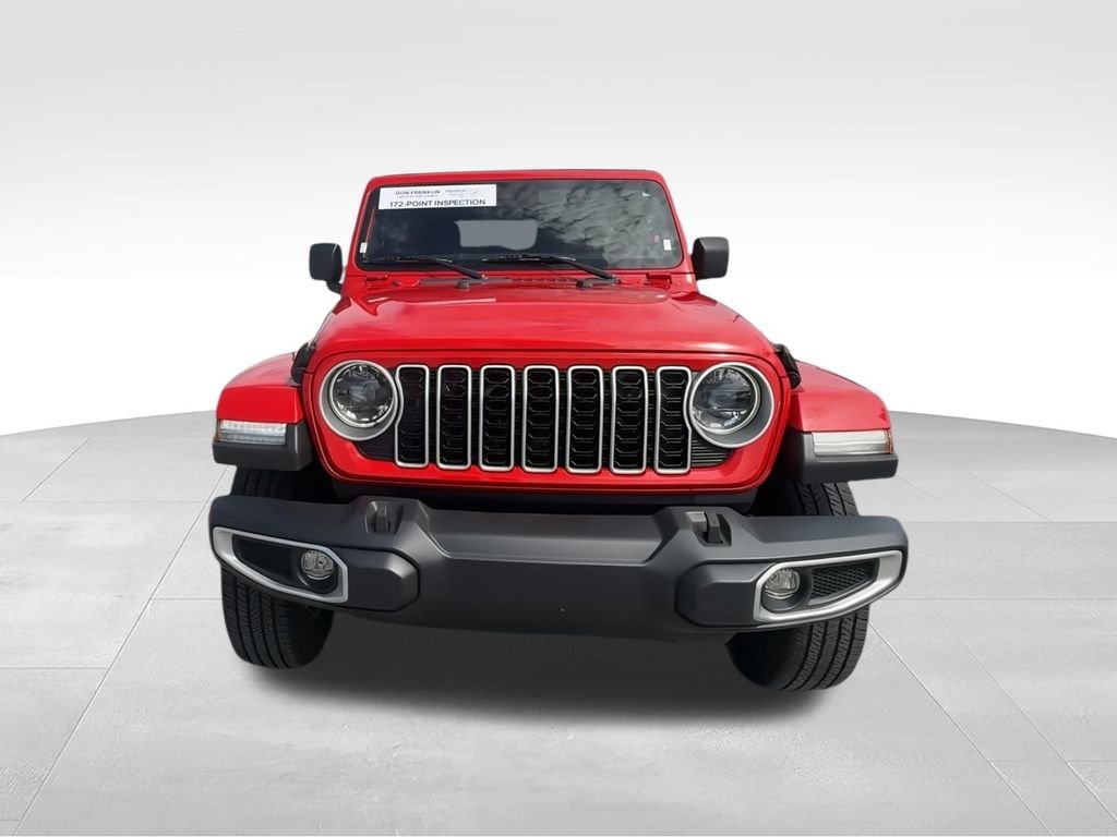Used 2024 Red Jeep Sahara image 4