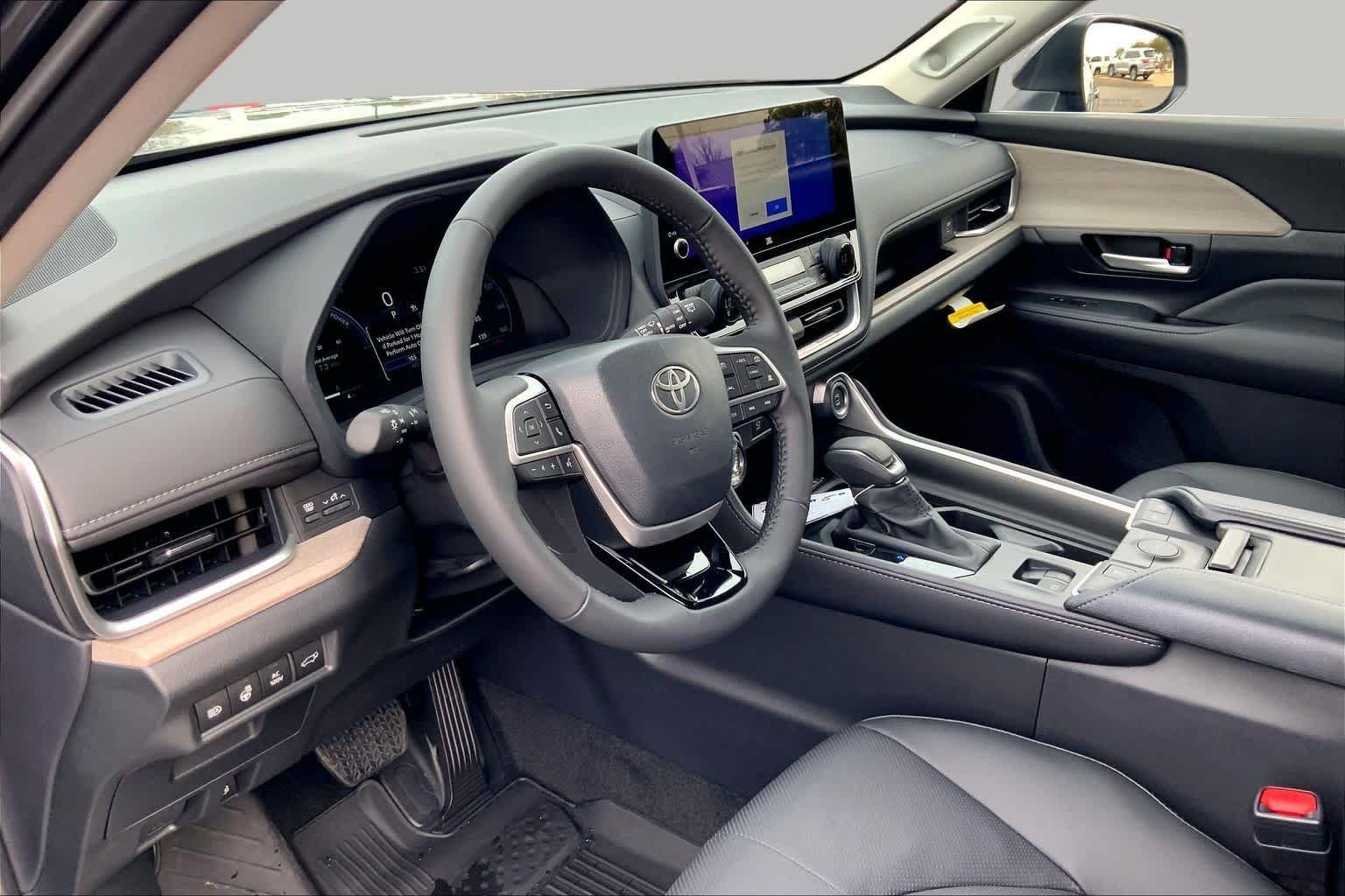 New 2026 Midnight Black Metallic Toyota Hybrid Limited image 8