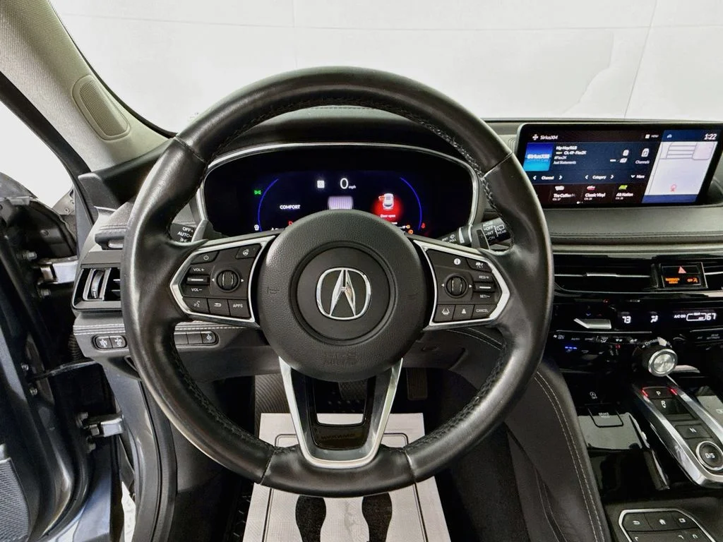 Used 2022 Liquid Carbon Metallic Acura w/Advance Package image 18