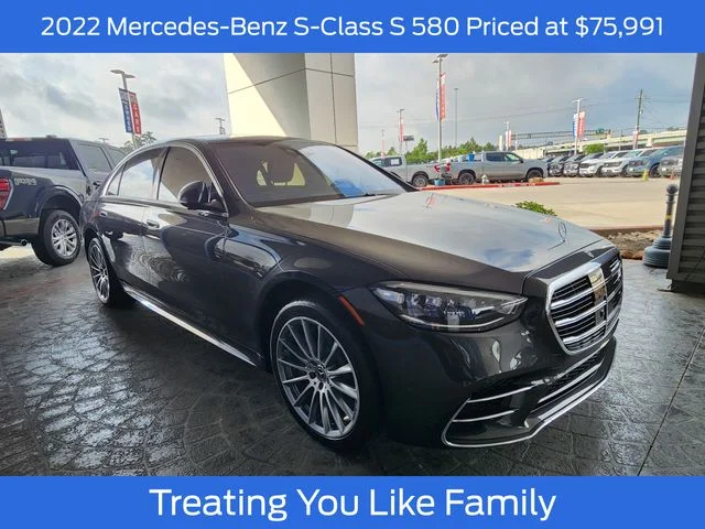 2022 Mercedes-Benz S-Class S 580 4MATIC's photo