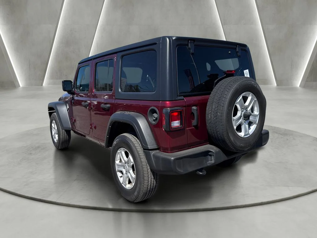 Used 2022 Red Jeep Unlimited Sport S image 5