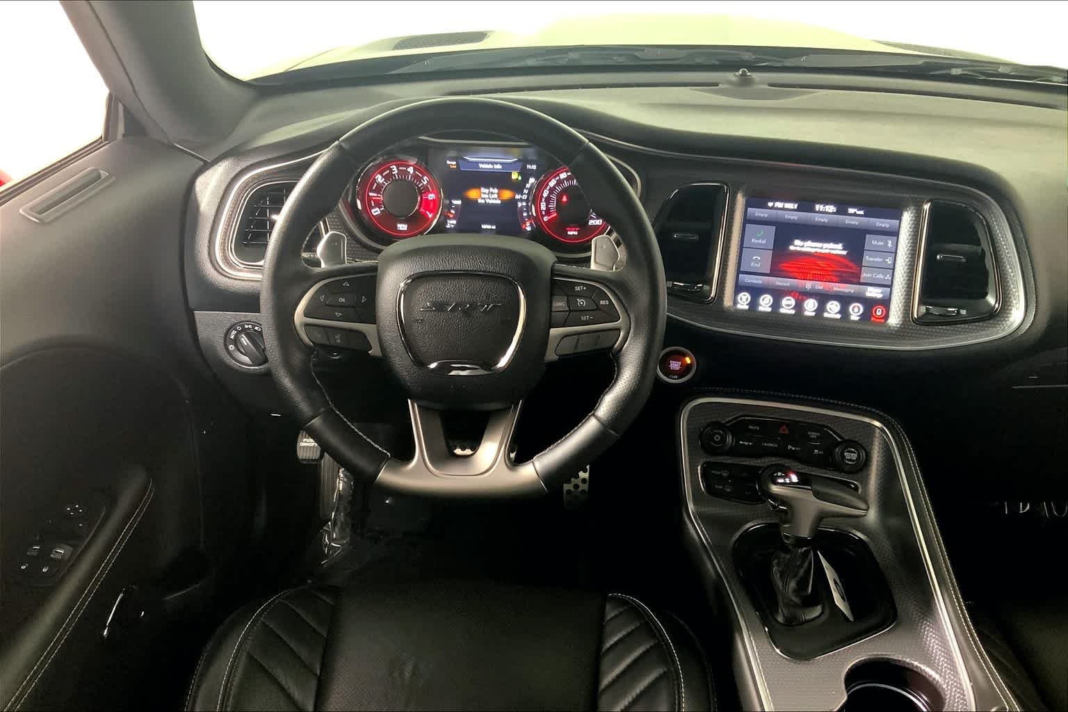 Used 2017 Redline Red Tricoat Pearl Dodge SRT Hellcat image 5