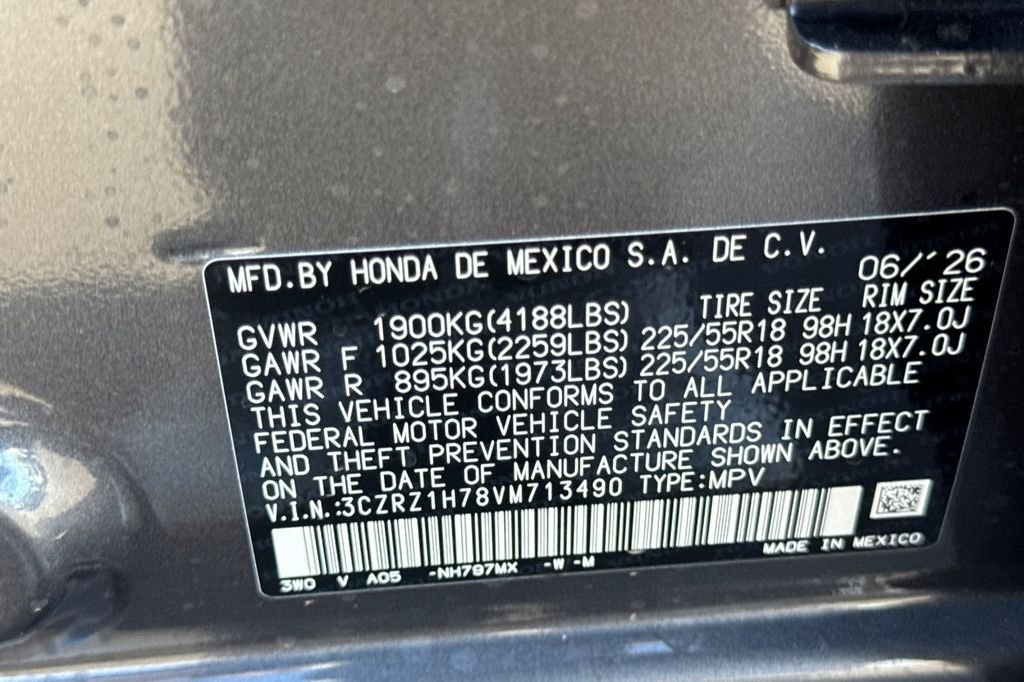 New 2027 Modern Steel Metallic Honda EX-L image 26