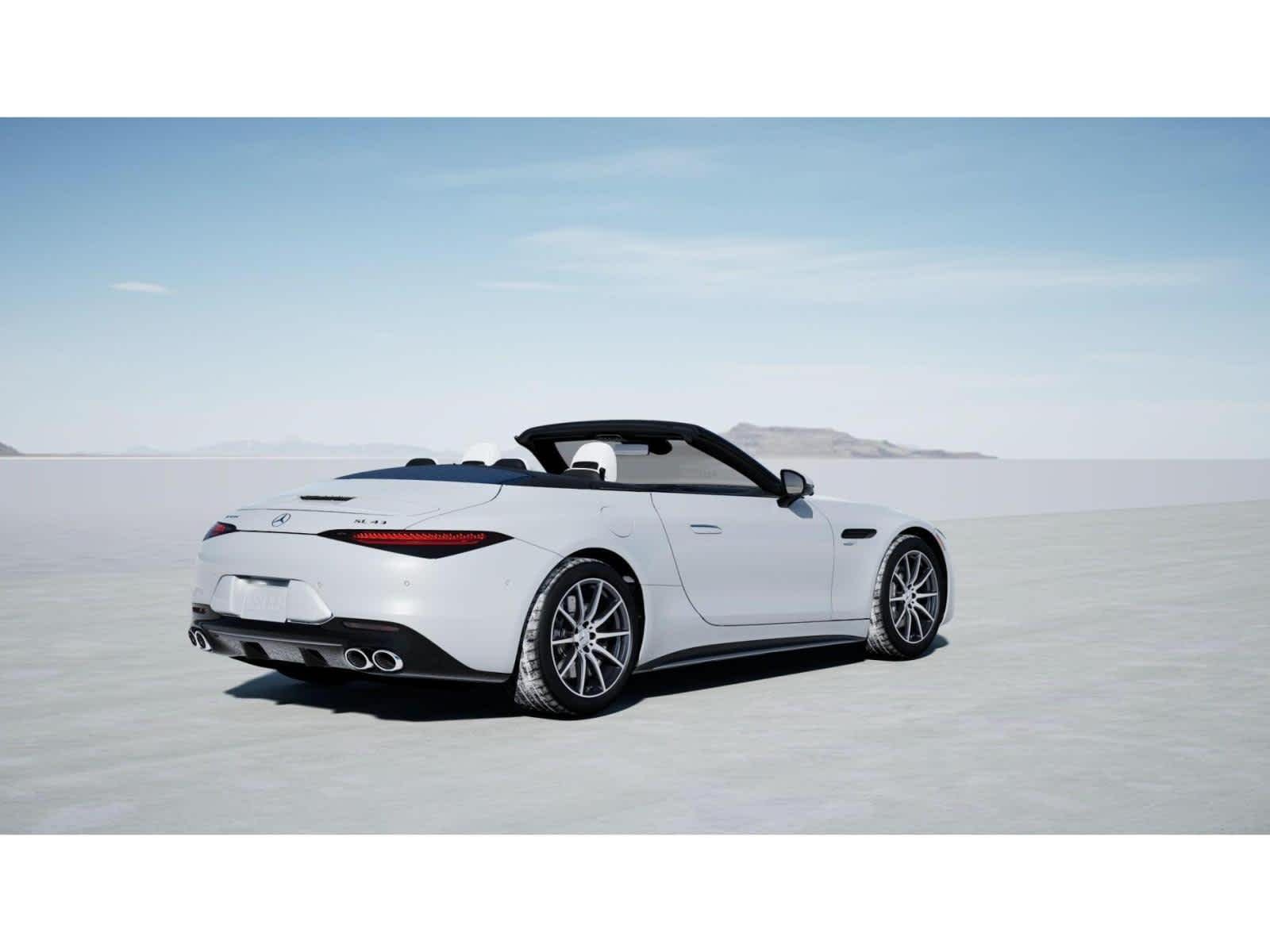 New 2027 MANUFAKTUR Moonlight White Metallic Mercedes-Benz AMG® SL 43 Roadster image 20