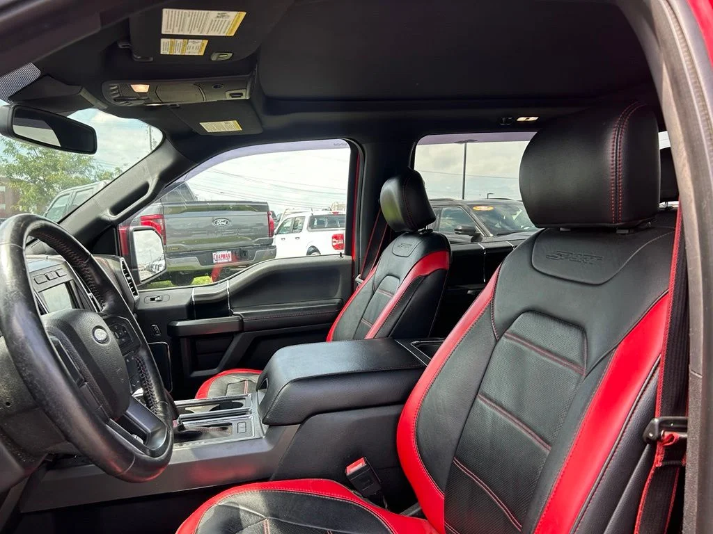 Used 2018 Race Red Ford Lariat image 13