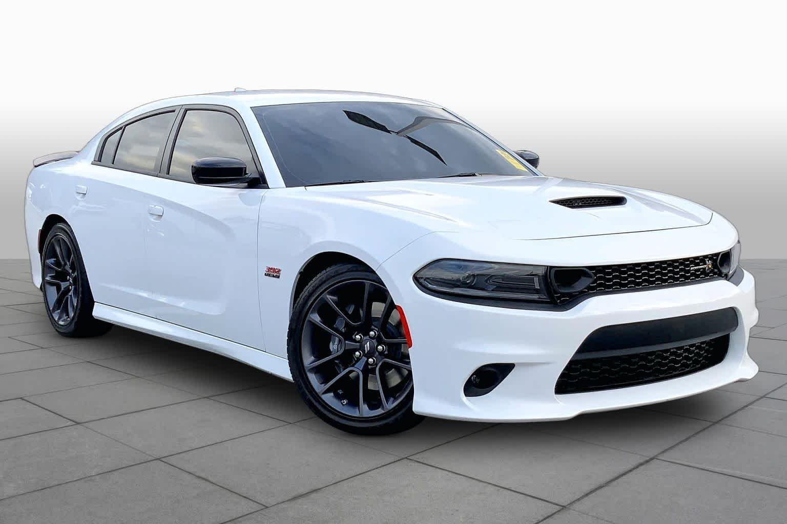 Used 2023 White Knuckle Clearcoat Dodge Scat Pack image 3